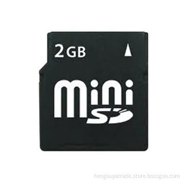 Mini SD Card with 2GB Capacity